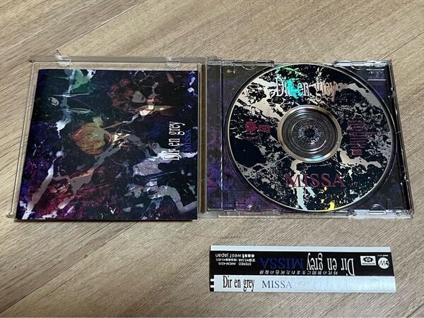 中古美品 CD Dir en grey MISSA 帯付き east west盤