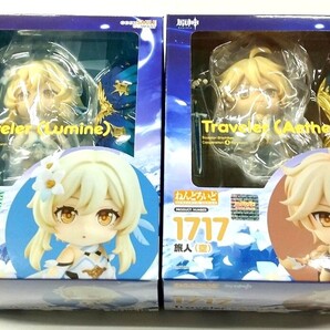 【送料無料】ねんどろいど 原神 旅人 空(1717)&蛍(1718) グッドスマイルカンパニー