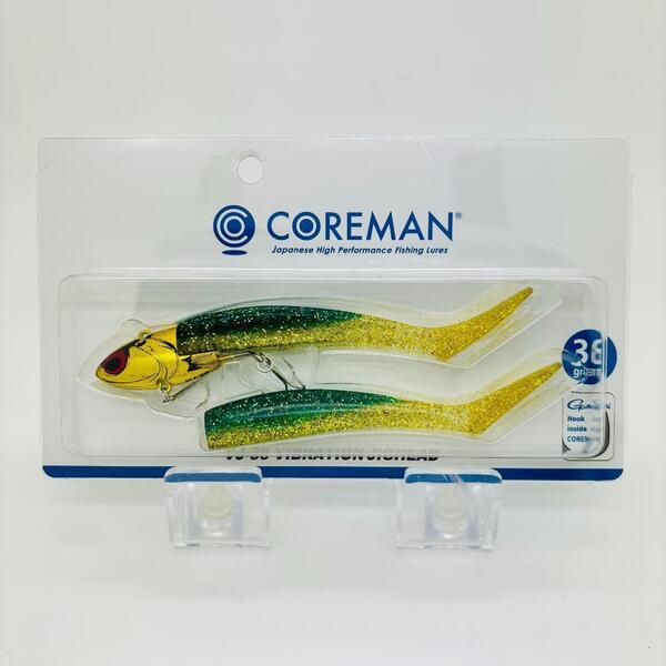 新品 COREMAN コアマン VIBRATION JIGHEAD バイブレーションジグヘッド VJ36 VJ-36 GH イワシゴールド ゴールドヘッド イワシゴールド #044