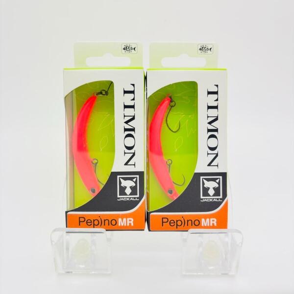 新品 JACKALL ジャッカル TIMON ティモン Pepino ペピーノ MR 蛍光ピンク 2点セット