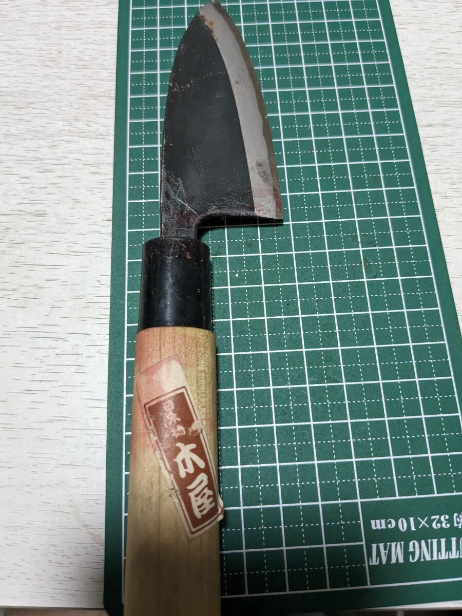 菜切り包丁 木屋 利光作 全長27cm刃15cm ☆送料無料 - メルカリ