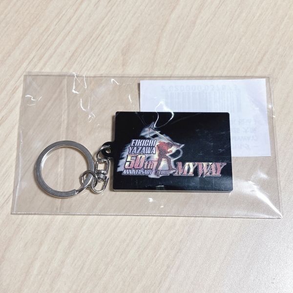 送料込み 未使用■矢沢永吉 50周年 9/25 京セラドーム大阪 会場限定キーホルダー 50th ANNIVERSARY TOUR MY WAY