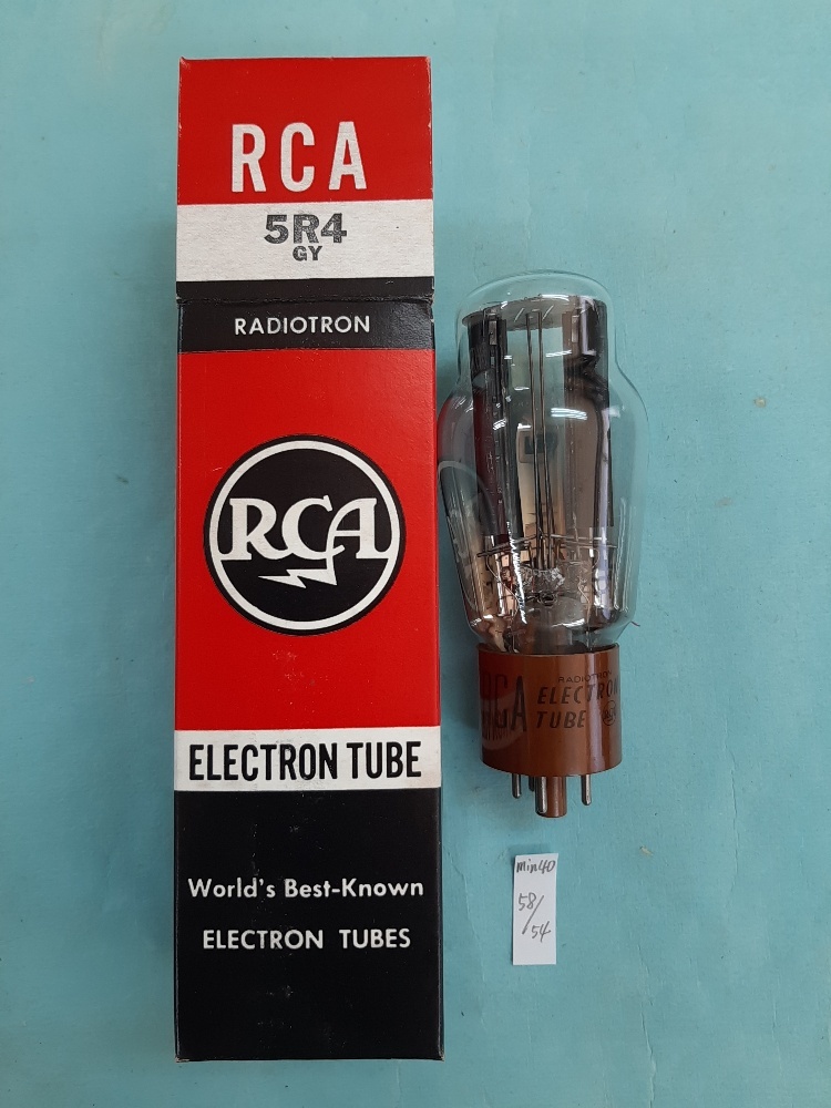 現状】アールシーエー RCA 5R4GY 4本セット 真空管 @54040