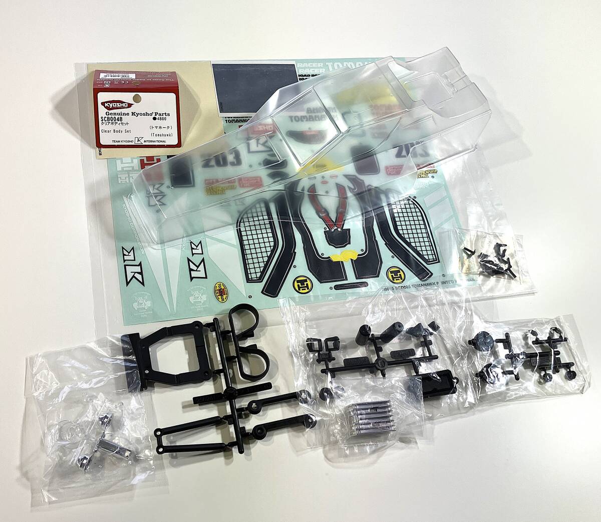 【ボディ塗装済 パーツ未開封】京商 トマホーク 未組立！ ボディ塗装済 パーツ未開封】京商 トマホーク 未組立！（中古