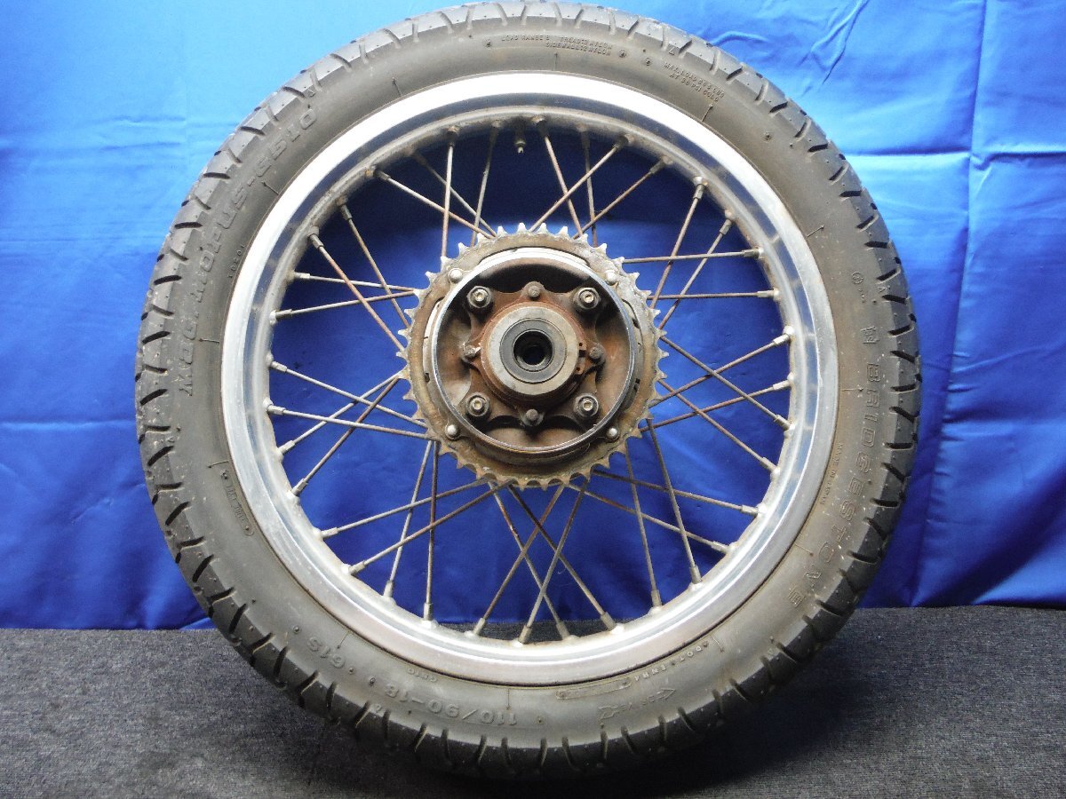 gb250 17インチ リアホイール タイヤ付き Yahoo!オークション -「gb250 クラブマン」(ホイール) (パーツ