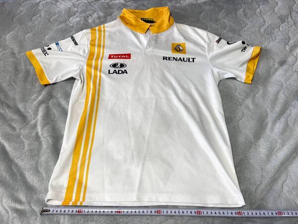 ルノーF1チーム RENAULTF1Team TOTAL ドライTシャツ 値下げ 送料無料