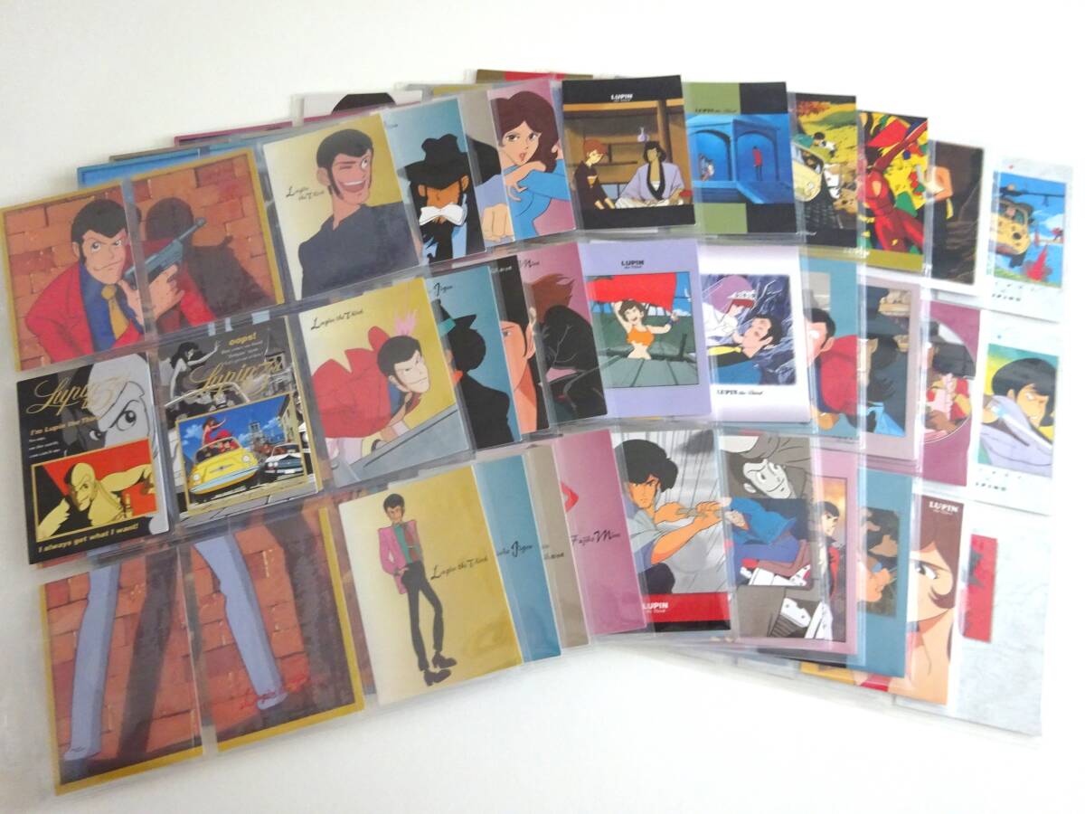 ルパン三世 ミニカード　丸昌　未使用 ポストカード】ルパン三世「ルパン対複製人間」オースチン・ミニ