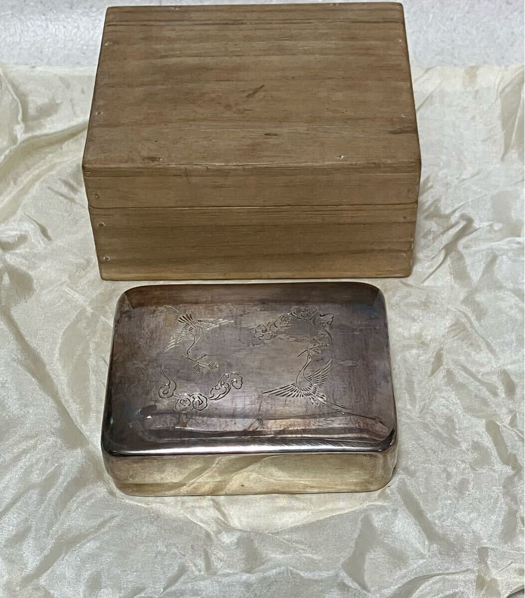 Yahoo!オークション -「銀製 煙草ケース」(金属工芸) (工芸品)の Yahoo!オークション -「銀製 煙草ケース」(金属工芸) (工芸品)の