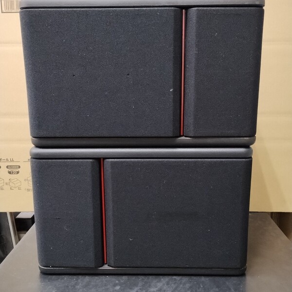 AJ21 BOSE 301 ボーズ スピーカー 301AVM 301-AV MONITOR 2本セット LR 1ペア 中古 点検動作品 ウーハー補修有 目立つ角打ちあり ロゴ無し