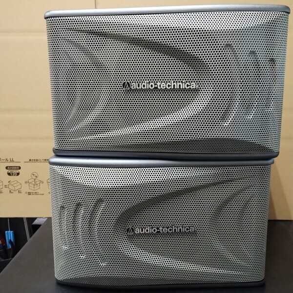 AJ29 オーディオテクニカ audio-technica スピーカー AT-KSP90S LR 2本セット 1ペア 中古 点検動作品 同一シリアル番号
