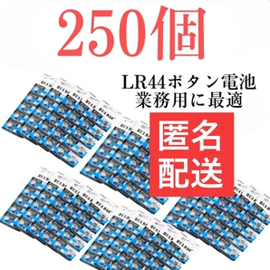 250個 LR44(AG13)アルカリボタン電池 管理番号36