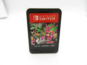 スイッチソフト◆任天堂 スイッチ【スプラトゥーン2】ソフトのみ NINTENDO SWITCH 動作確認済 中古品●T3446