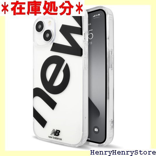New Balance iPhone15 対応 ケー 5用 6.1インチ カバー ブラック iPhone 15 1353