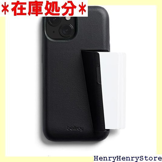 Bellroy Phone Case 3 Card ーのiPhoneケース スマホウォレット - Black 1441