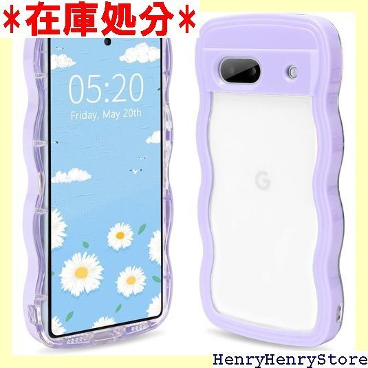 Newnugds Google Pixel8A ケース 撃吸収 携帯ケース 人気Pixel8A ケース パープル 1899