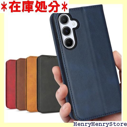 A55 5g galaxy ケース 手帳型 Galax ー カード入れ スタンド 落ち着いた色 レトロ ネイビー 1953