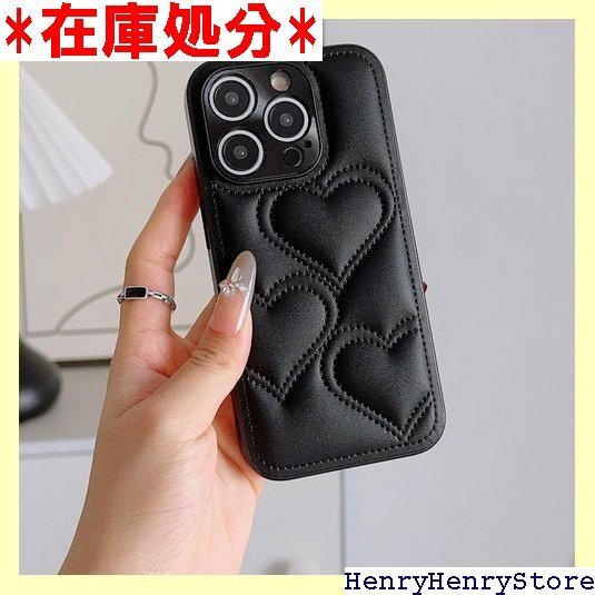 Lnobern スマホ ケース 韓流 対応 iPhon 保護ケース 背面 カバー 黒 For iP16 Pro 2239