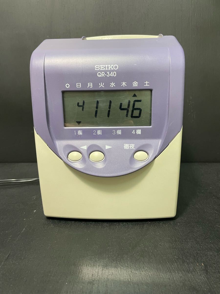 Yahoo!オークション -「タイムレコーダー セイコー qr-340」の