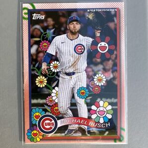 μ TAKASHI MURAKAMI × MLB WORLD TOUR TOKYO SERIES 2025 TOPPS 村上隆 東京シリーズ マイケル・ブッシュ シカゴカブス トレカ カード