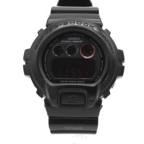 ◎美品 電池交換済 CASIO カシオ Gショック G-SHOCK REDEYE 赤目 マットブラック レッドアイ DW6900MS 腕時計