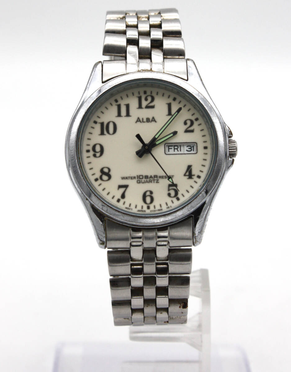 未使用品 SEIKO アルバ ESTATE クォーツ 電池交換済 腕時計