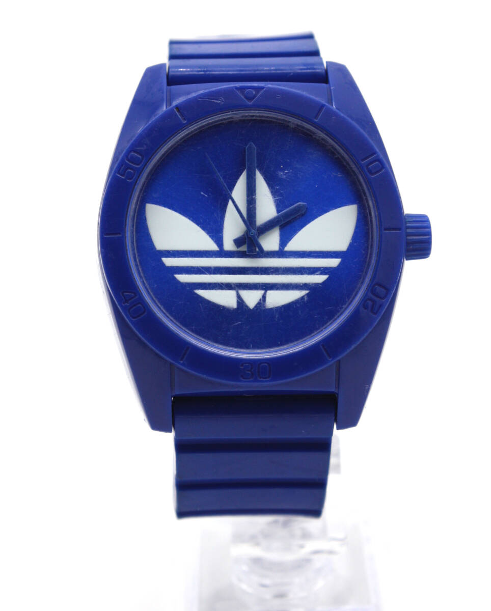 adidas - 【電池交換済】adidas アディダス　黄色　時計　SANTIAGO ADH 電池交換済み adidas サンティアゴ ブルー ADH6169 - メルカリ