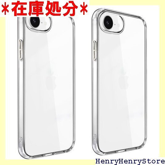 2枚セット iPhone 16e クリア ケース 透明 バンパー スマホケース 携帯カバー クリア 2枚set 2769