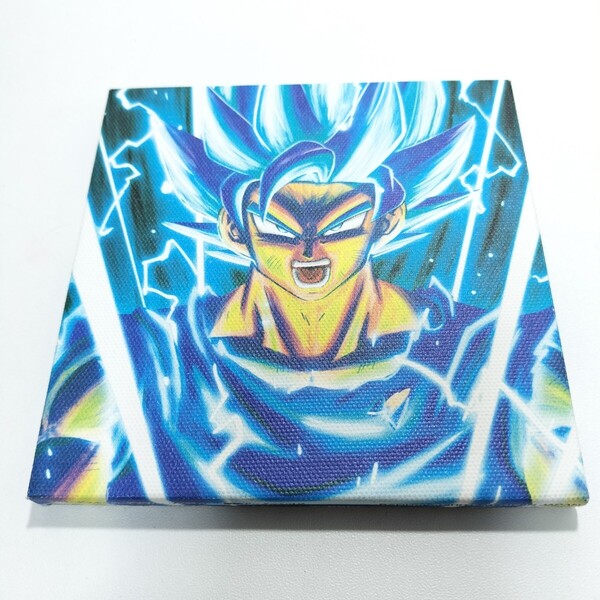 BANDAI SPIRITS 一番くじ ドラゴンボール ULTIMATE VARIATION I賞 超サイヤ人ゴッド超サイヤ人 孫悟空 キャンバスボード