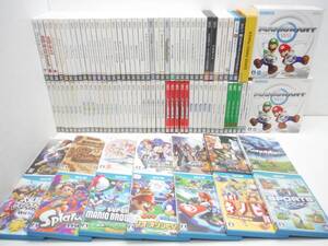 ジャンク Wii WiiU ソフト 100本セット まとめて ※重複あり B(検:大量 まとめ マリオカート スマブラ 太鼓の達人 星のカービィ