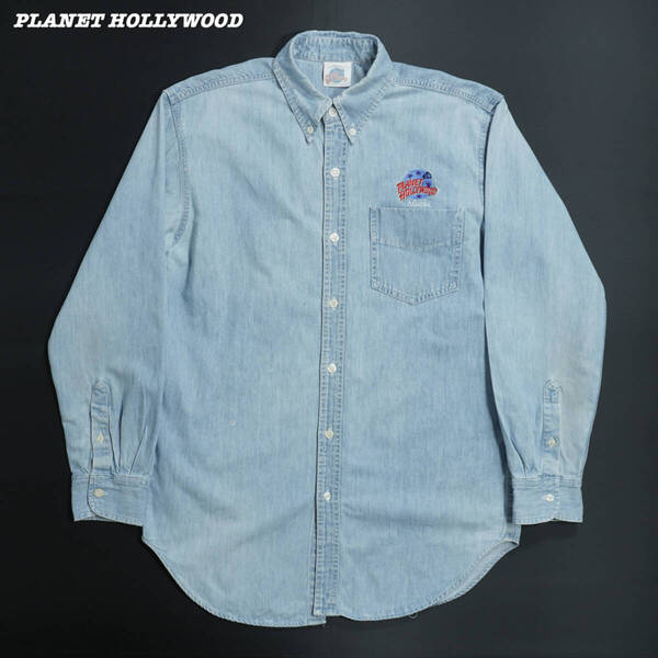 PLANET HOLLYWOOD DENIM SHIRTS SH2303 プラネットハリウッド デニムシャツ ボタンダウン ダンガリーシャツ