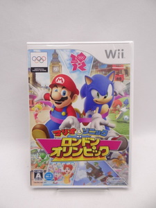 ☆5387 未開封品 マリオ&ソニック AT ロンドンオリンピック - Wii
