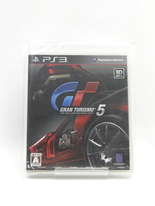 ☆5575 未開封品 グランツーリスモ 5 PS3