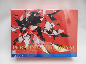 ☆5529 未開封品 ペルソナ5 ザ・ロイヤル ストレートフラッシュ・エディション PS4