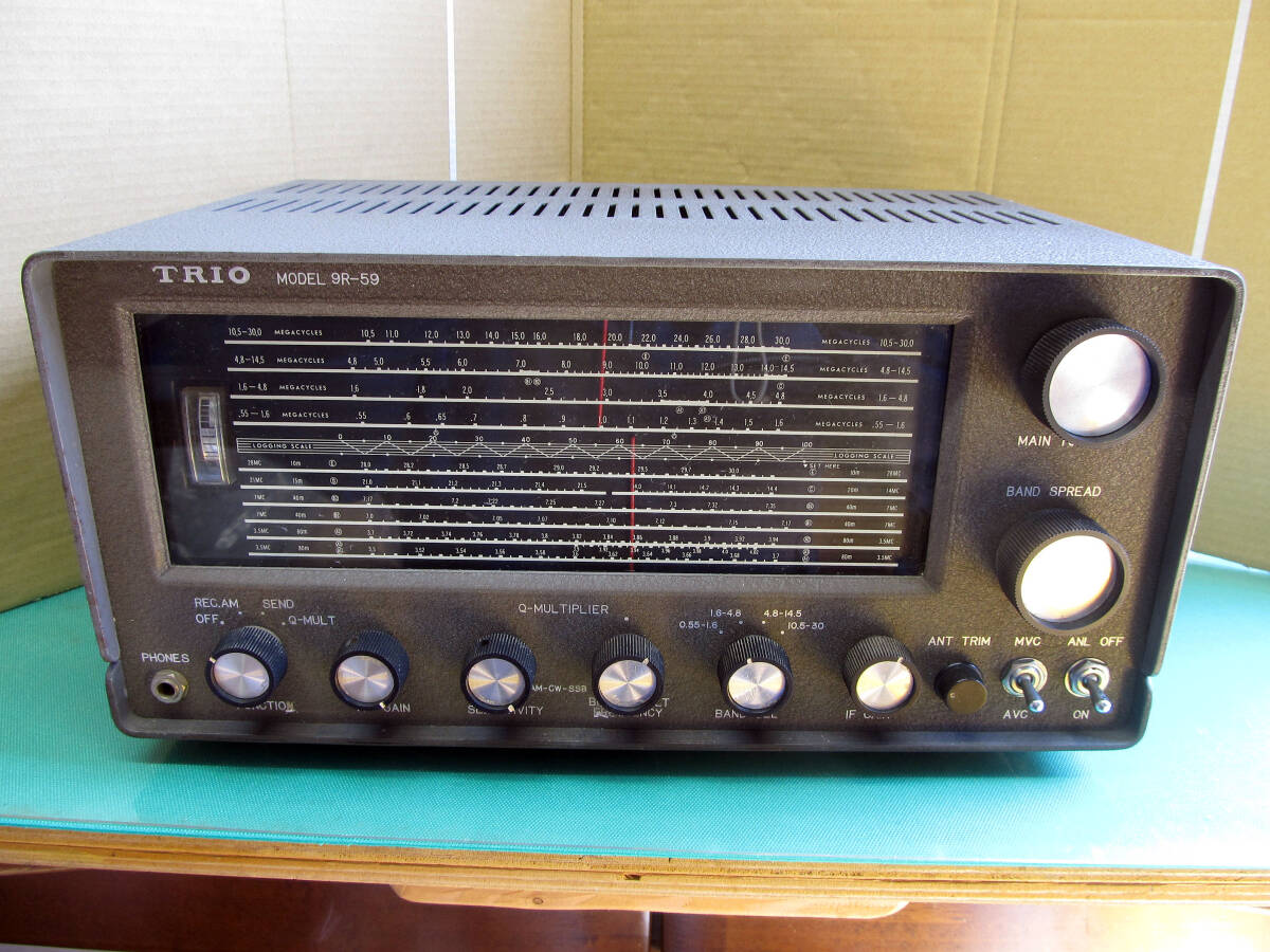 TRIO 9R-59 全バンド受信可能