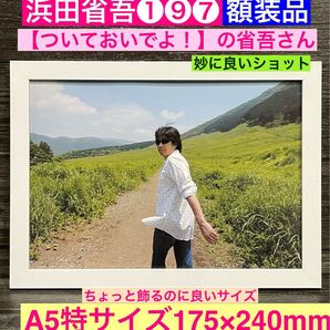 額装品★浜田省吾①⑨⑦★君もついておいでよ!ショット★当時印刷物★A5特サイズ額入り★悲しみは雪のように★星の指輪★送料込み