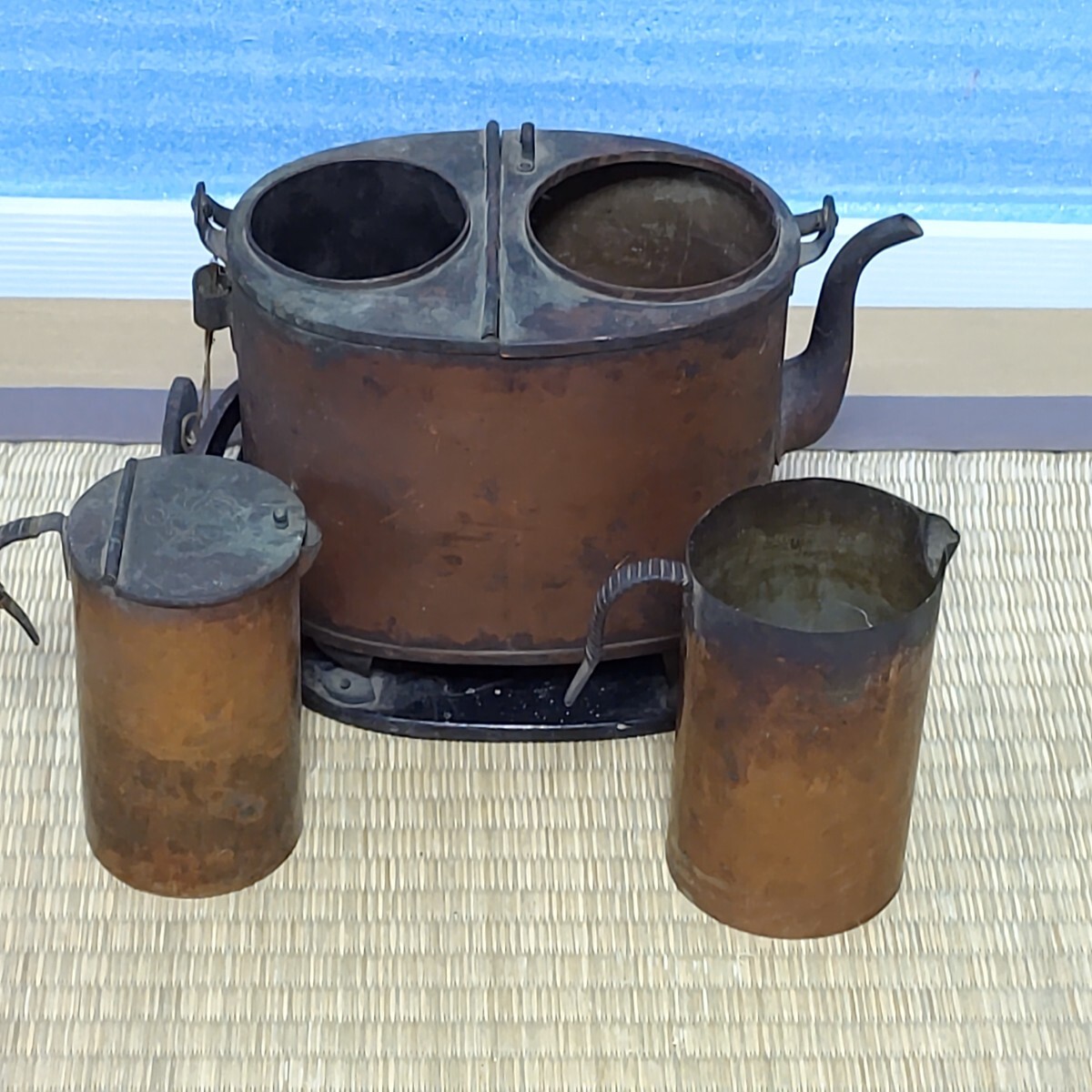 Yahoo!オークション -「燗 銅壺」(銅製) (金属工芸)の落札相場