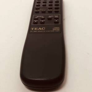 【TEAC 純正 リモコン 9L07】動作保証 即日発送 RC-682 ティアック CDプレーヤー リモコン /CD-P1850 CD-P1820