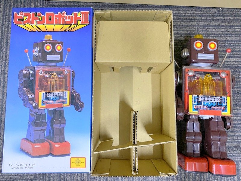 Yahoo!オークション -「ピストン」(ロボット) (ブリキ)の落札 Yahoo!オークション -「ピストン」(ロボット) (ブリキ)の落札