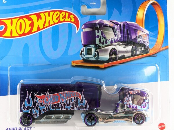 本家US版 ホットウィール エアロ ブラスト トラックトラックス Hot Wheels AERO BLAST BFM60