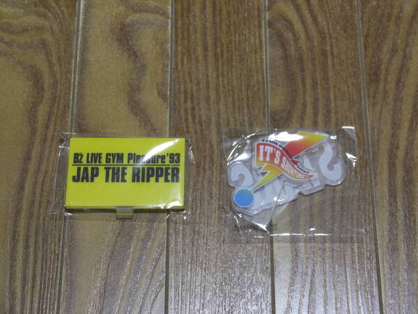 B'z 会場限定ガチャガチャ アクリルスタンド「The Final Pleasure IT’S SHOWTIME!!」「JAP THE RIPPER」B'z LIVE-GYM Pleasure2023 STARS