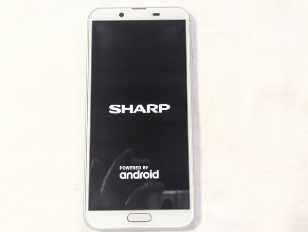 SHARP AQUOS sense2 SH-M08 ホワイトシルバ-