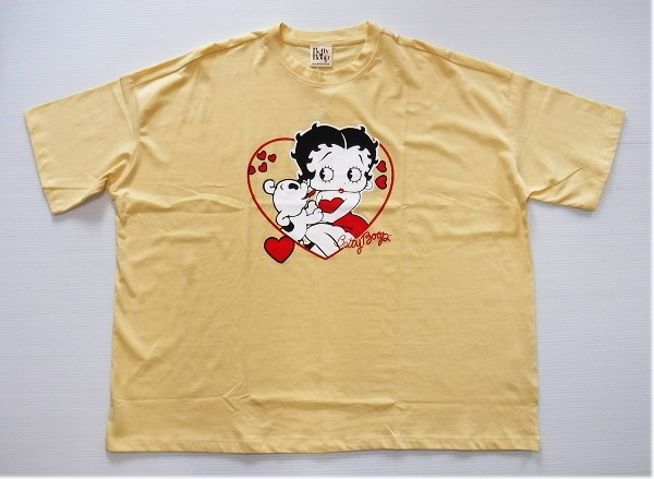 即決■★BETTY BOOP★■ベティーブープ・ゆるTシャツ SIZE=L