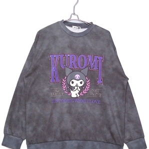 即決■★Kuromi クロミ★■トレーナー:SIZE=L