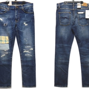 即決■★Nudie Jean★■LEAN DEAN OUT OF THE BLUE (W32 L30)
