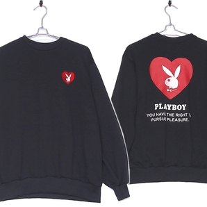 即決■★PLAYBOY/プレイボーイ★■トレーナー:SIZE=レディースM