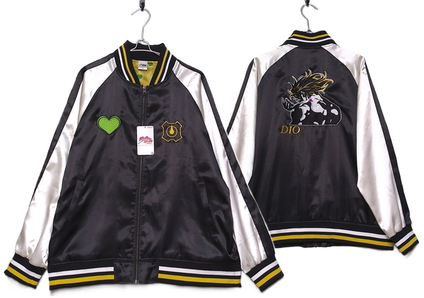 即決■★ジョジョの奇妙な冒険 DIO■スカジャン:SIZE=3L
