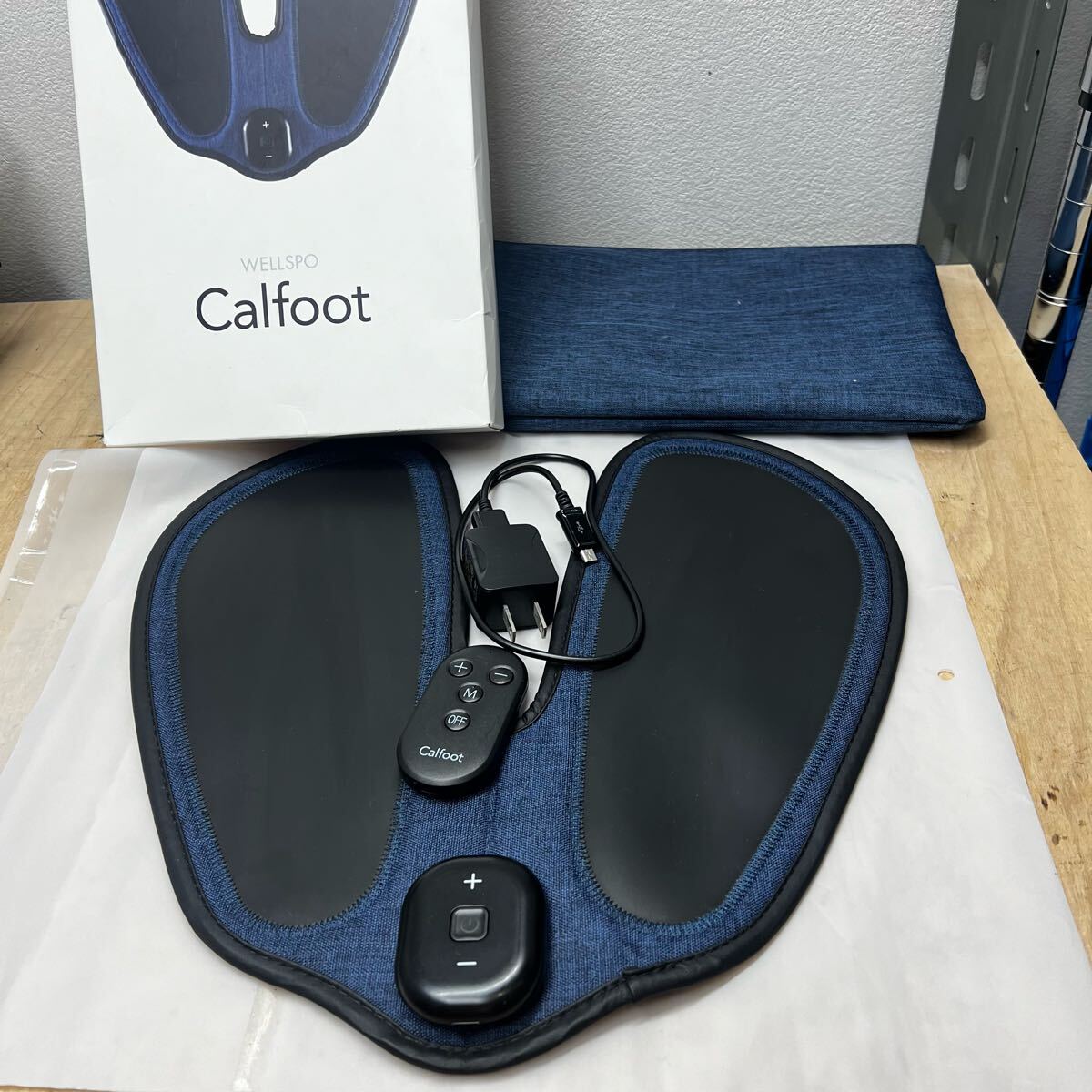 WELLSPO カルフット Calfoot EMS 足裏 EMSパッド EMSマット