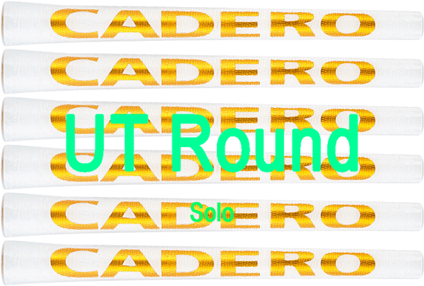 ★送料込価格★Cadero Grip 2x2 Pentagon UT Solo Round White / Gold x 6pcs★カデロ グリップ★6本セット★