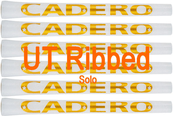 ★送料込価格★Cadero Grip 2x2 Pentagon UT Solo Ribbed White / Gold x 6pcs★カデロ グリップ★6本セット★