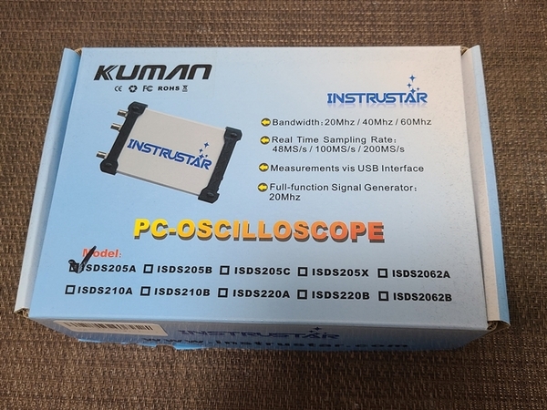 ★新品未使用 KUMAN PCオシロスコープ 2CH★